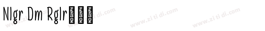 Nolger Demo Regular字体转换 Nolger Demo Regular字体转换